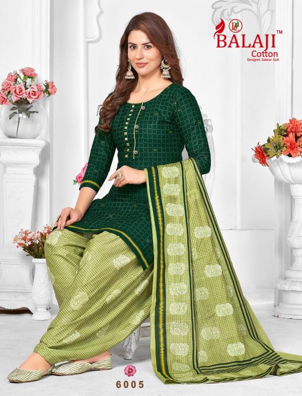 Balaji Sui Dhaga Vol-6 Cotton Dress Material 